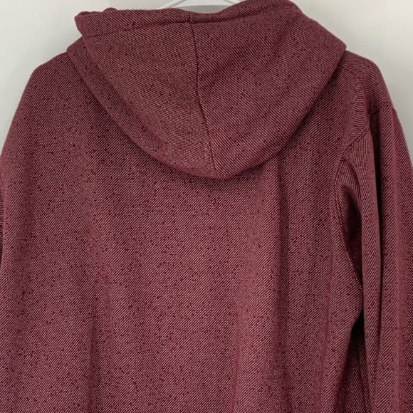 San Francisco California Trademark Hoodie Red Zip Sweatshirt 3950 Mens Large - Picture 5 of 6